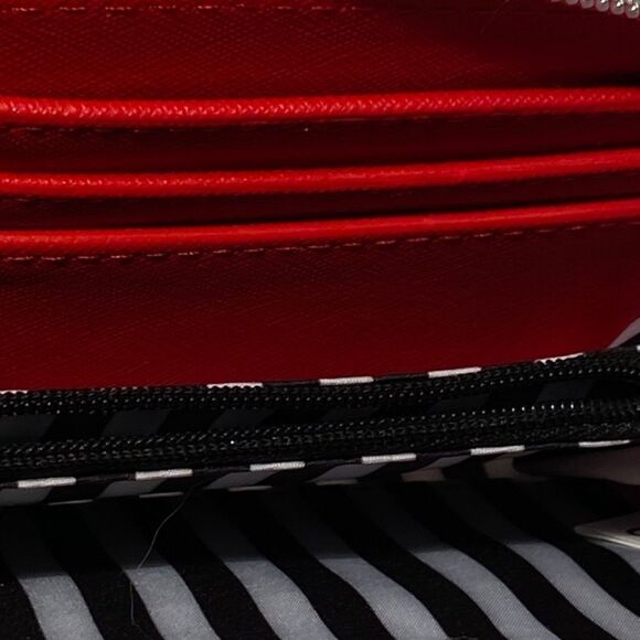 1363 Marc Tetro Westie Red Zippered Clutch Wallet NWT - Picture 7 of 11